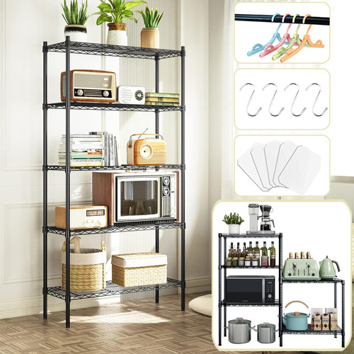 Estante Organizador Metal Ajustable Almacenamiento P/cocina