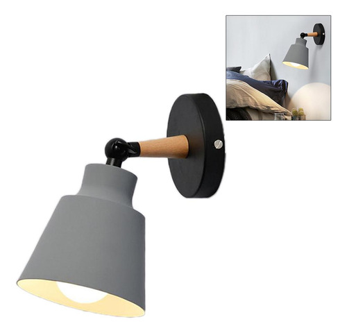 Lámpara De Pared Led Moderna Lámpara De Techo Gris