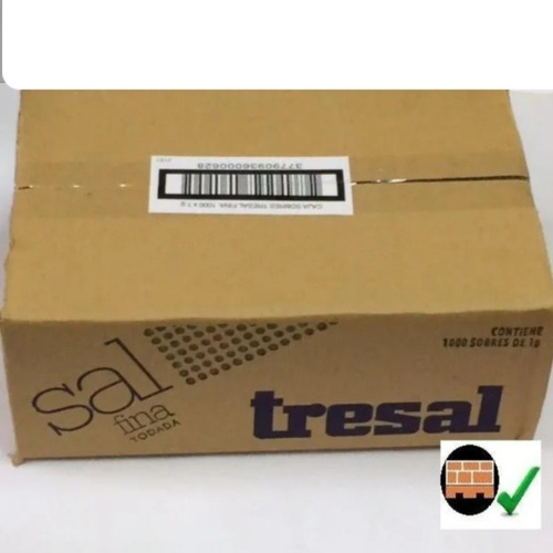 Sal Fina En Sobres, Caja X 1000 Unidades De 1gr