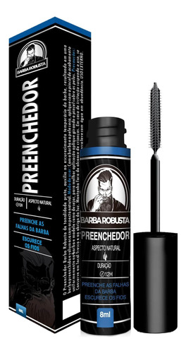 Preenchedor E Escurecedor Para Barba Barba Robusta - 8ml