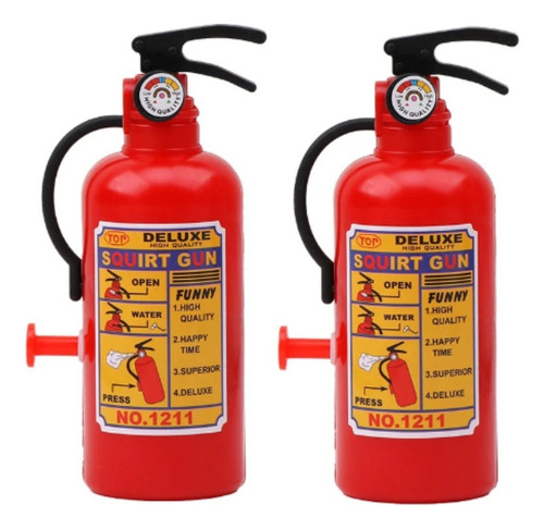 Extintor De Incendios Con Forma De Pistola De Agua Para Niño