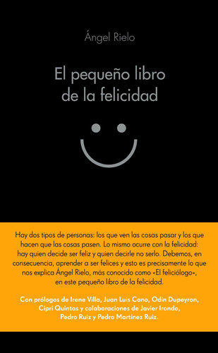 El Pequeño Libro De La Felicidad De Ángel Rielo Fernández