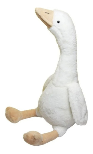 Juguete Peluche Almohada Ganso Blanco Suave 39cm Regalo Baby