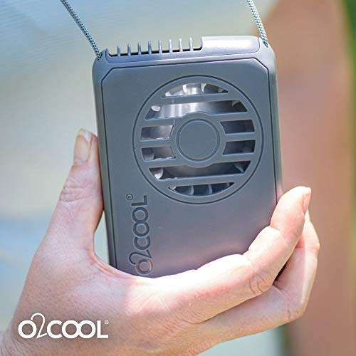 Ventilador Personal De Collar Deluxe De O2cool | Manos Libre