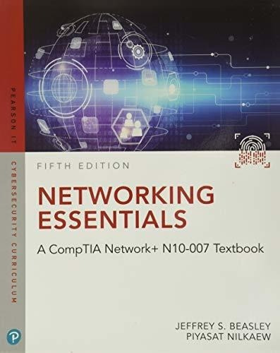 working Essentials Aptiawork N10-007..., de Beasley, Jeffrey. Editorial Pearson IT Certification en inglés