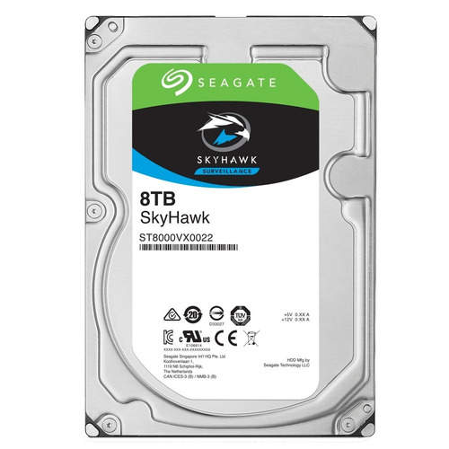 Disco Rigido Seagate 8tb Skyhawk 7200rpm 256 Mb 1