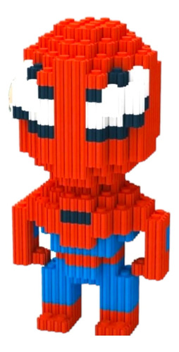 Mini Blocks Hombre Araña Rompecabezas 3d