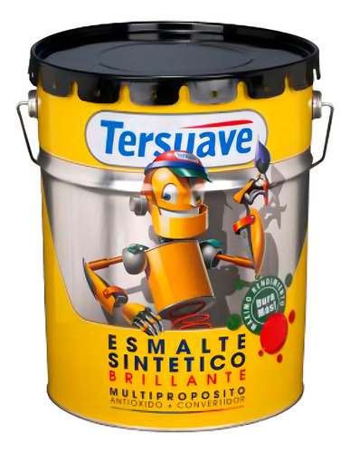 Esmalte Sintético Brillante Multipropósito Tersuave 20 L Mix Color Crema