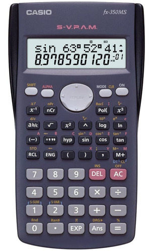 Imagen 1 de 4 de Calculadora Cientifica Casio Fx-350ms 240 Funciones Oy