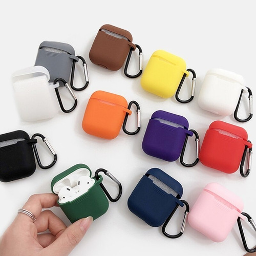 Cover Para Audifonos Inalambricos AirPods 1ra & 2da Gen.