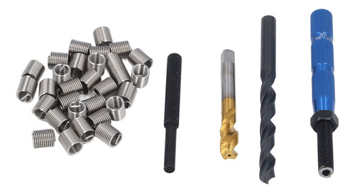 Kit De Insertos De Reparación De Roscas Métricas De Acero In