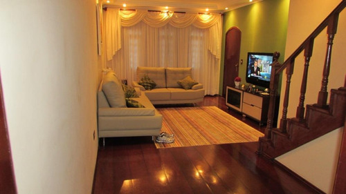 Imagem 3 de 19 de Sobrado À Venda, 3 Quartos, 5 Vagas, Las Vegas - Santo André/sp - 32456