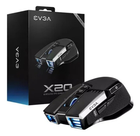 Mouse Gamer Inalambrico Evga X20 Triple Sensor Pmw3335