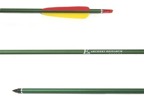 Flecha Aluminio 30'' Punta Cambiable Punzante Arqueria