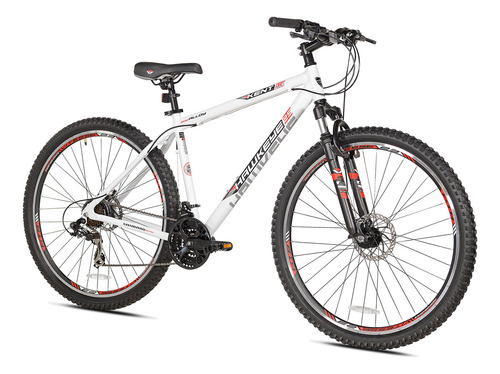 Bicicleta Mtb Kent Hawkeye 29 Aluminio Frenos Disco Blanca Color Blanco Tamaño Del Cuadro 19