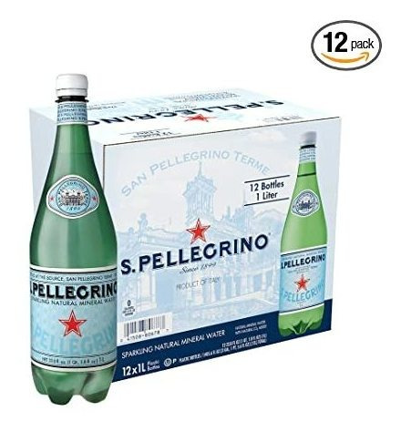 S. Pellegrino Agua Mineral Natural, 33,8 Onzas Líquidas. (12