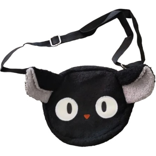 [nuevo] Divino Bolso Gato Jiji Negro Kawaii