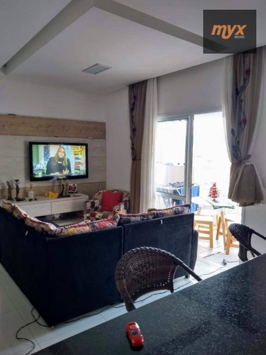 Imagem 5 de 10 de Apartamento Com 2 Dormitórios À Venda, 77 M² Por R$ 720.800,00 - Centro - São Vicente/sp - Ap6038