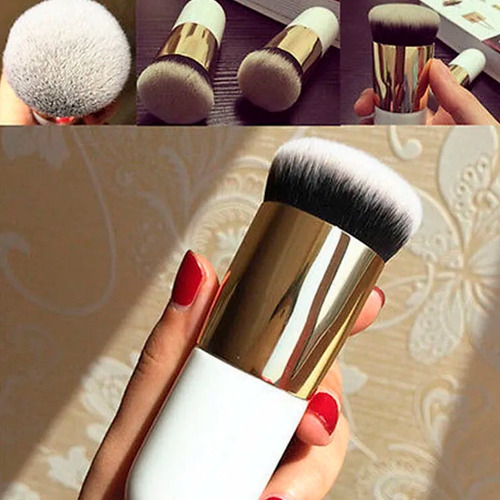 5 Brocha Kabuki Maquillaje Profesional Base Polvo Corrector Color 5pzs