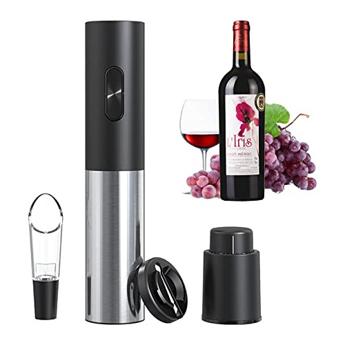 Yooyuan Electric Wine Opener 4 In 1 Gift Set With Foil Cutte