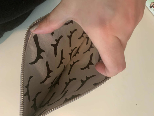 Sobre Cartera Helicia Plateado
