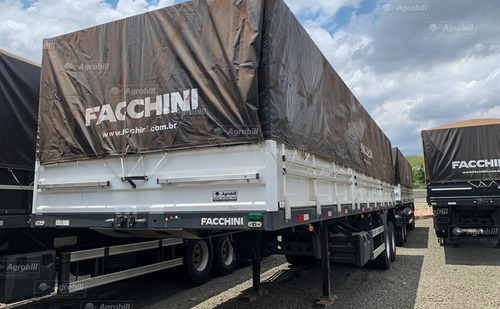 Imagem 7 de 11 de Carreta Graneleira Branca S/ Pneus Facchini Nova