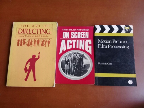 Libros Sobre Cine En Inglés. Cinematografía, Dirección.