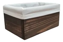 Comprar Cajones Canastos Y Cestos De Madera Decorativos Con Tela