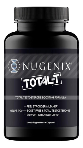 Nugenix Total-t - Potenciador De Testosterona Libre Y Total. Sin Sabor