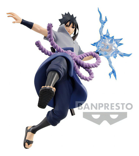 Banpresto Effectreme Uchiha Sasuke Naruto Shippuden Figura