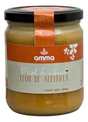 Miel De Flor De Aceitilla 100% Pura Gourmet 600g Mantequilla