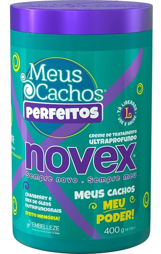 Creme De Tratamento Novex Meus Cachos 400g