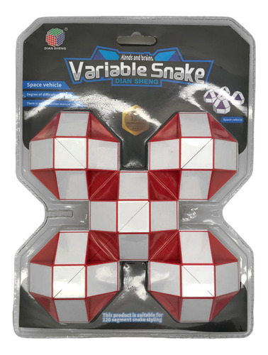Cubo Snake Serpiente - 120 Segmentos