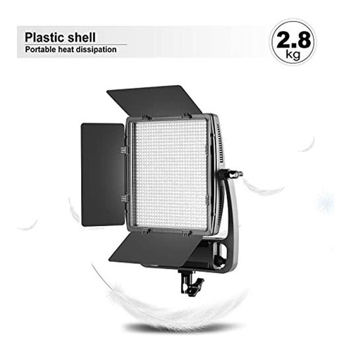 Imagen 2 de 5 de Gvm Kit De Iluminacion Led Bicolor 900d Regulable Con Sist