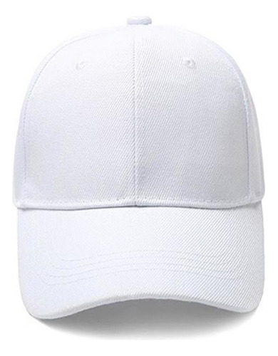 Gorra De Béisbol Lisa Unisex Para Hombre Y Mujer, Visera Cur