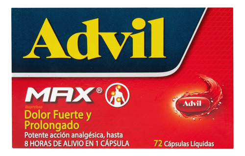 Advil Max 72 Cápsulas Blandas