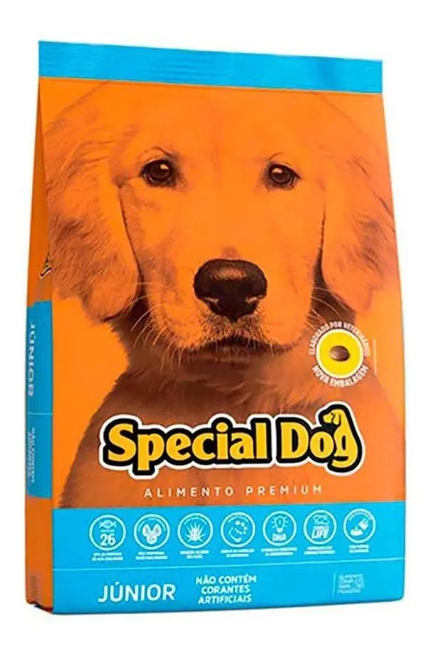 Ração Special Dog Júnior para Cães Filhotes Carne 3kg