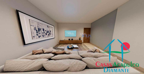Cad Live Aqua 1906. Terraza, Alberca Privada, Jacuzzi Y Vista Frontal Al Mar