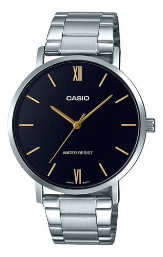 Reloj Casio Hombre Mtp-vt01d Acero Diseñoplano 100% Original