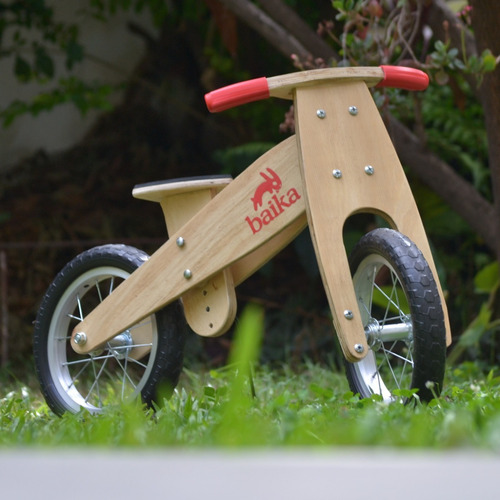 Bicicleta Madera Baika Chicos Infantil Inicio Mercadoenvios 