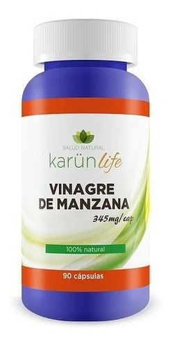 Vinagre De Manzana 345mg | Karun Life | 90 Cap  