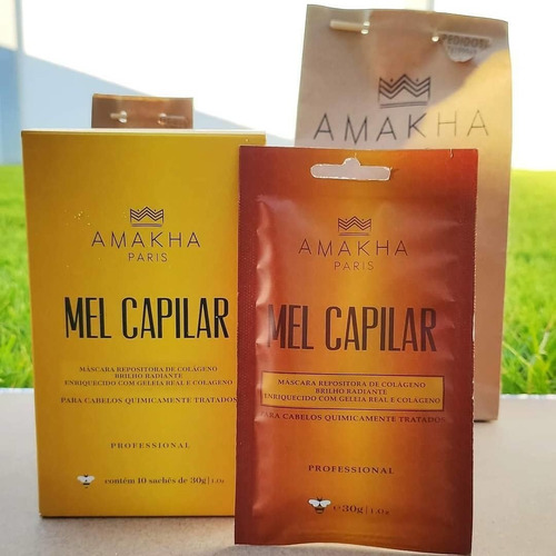 Imagen 1 de 1 de Miel Capilar En Caja De 10 Sobres