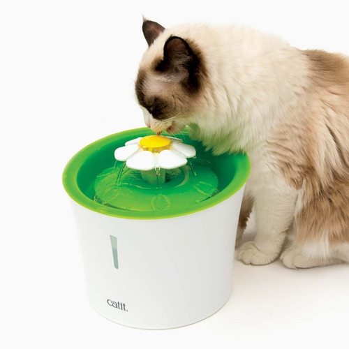 Fuente Bebedero Gato 3 Lts Catit Recirculante Filtro Agua F