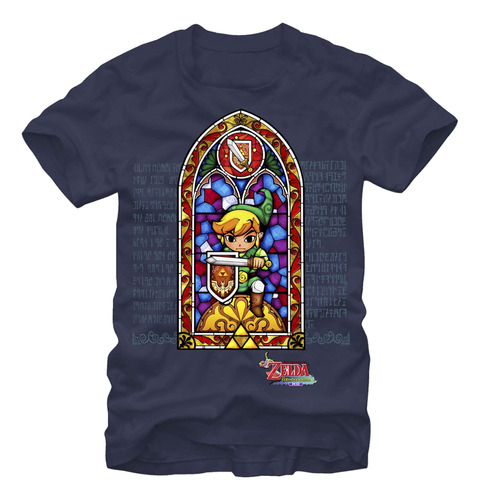 Nintendo Zelda - Camiseta Protectora Para Hombre, Color Azul