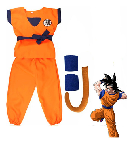 Disfraz Goku Para Niños