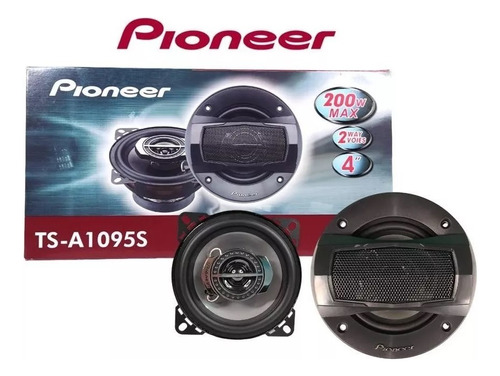 Cornetas Pioneer De 4 Pulgadas Altavoz 2 Vias 200 Watts