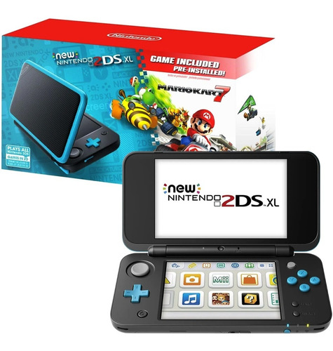 Consola Portatil Nintendo 2ds Xl Bundle Mario Kart 7 Nuevo