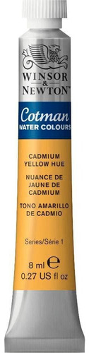 Aquarela 8ml Cotman Winsor & Newton Cor Cadmium Yellow