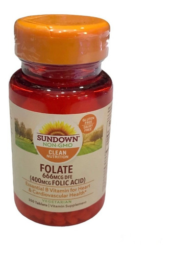 Vitamina B Sundonwn 400mg Folic Acid