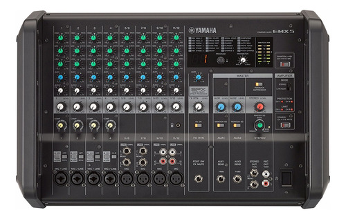 Consola Potenciada Yamaha Emx5 Mixer 12 Canales